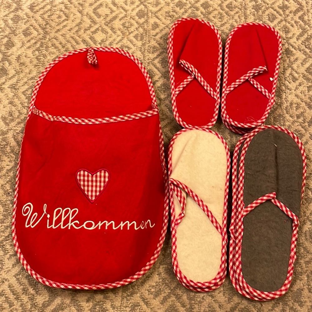 German slipper set